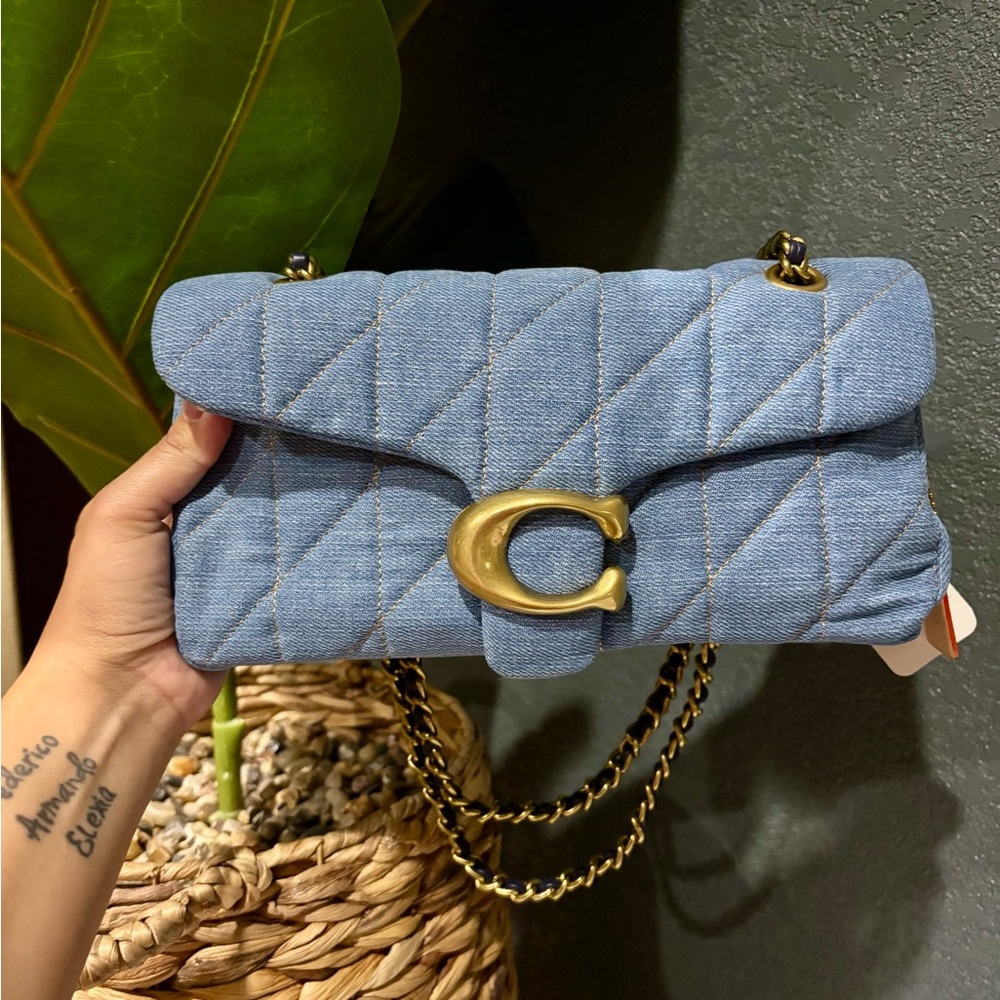 Coach tabby denim 26